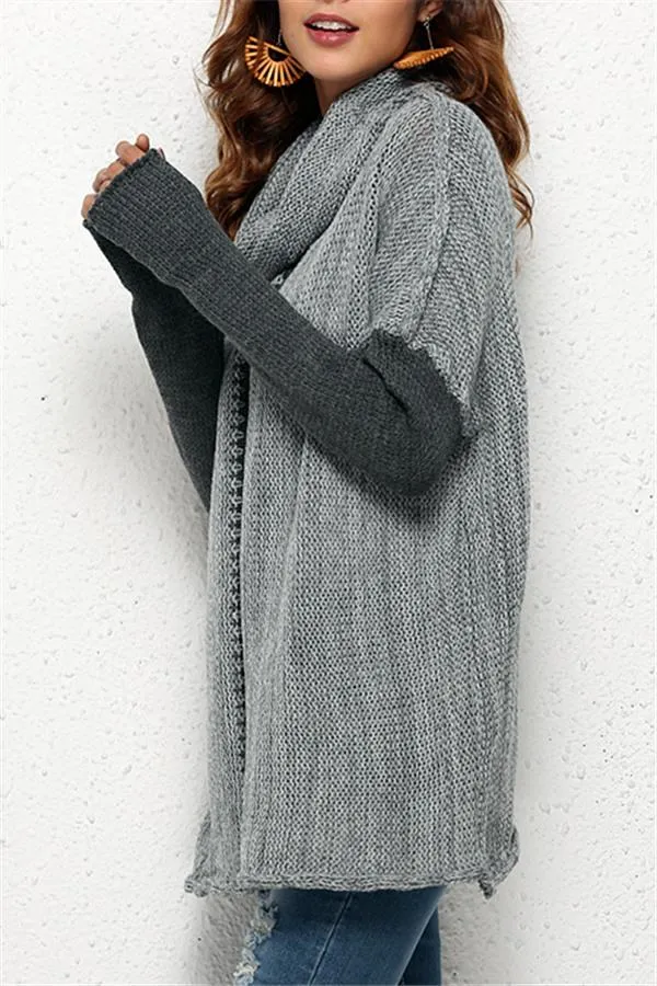 Cozy Turtleneck Pullover Sweater - Black