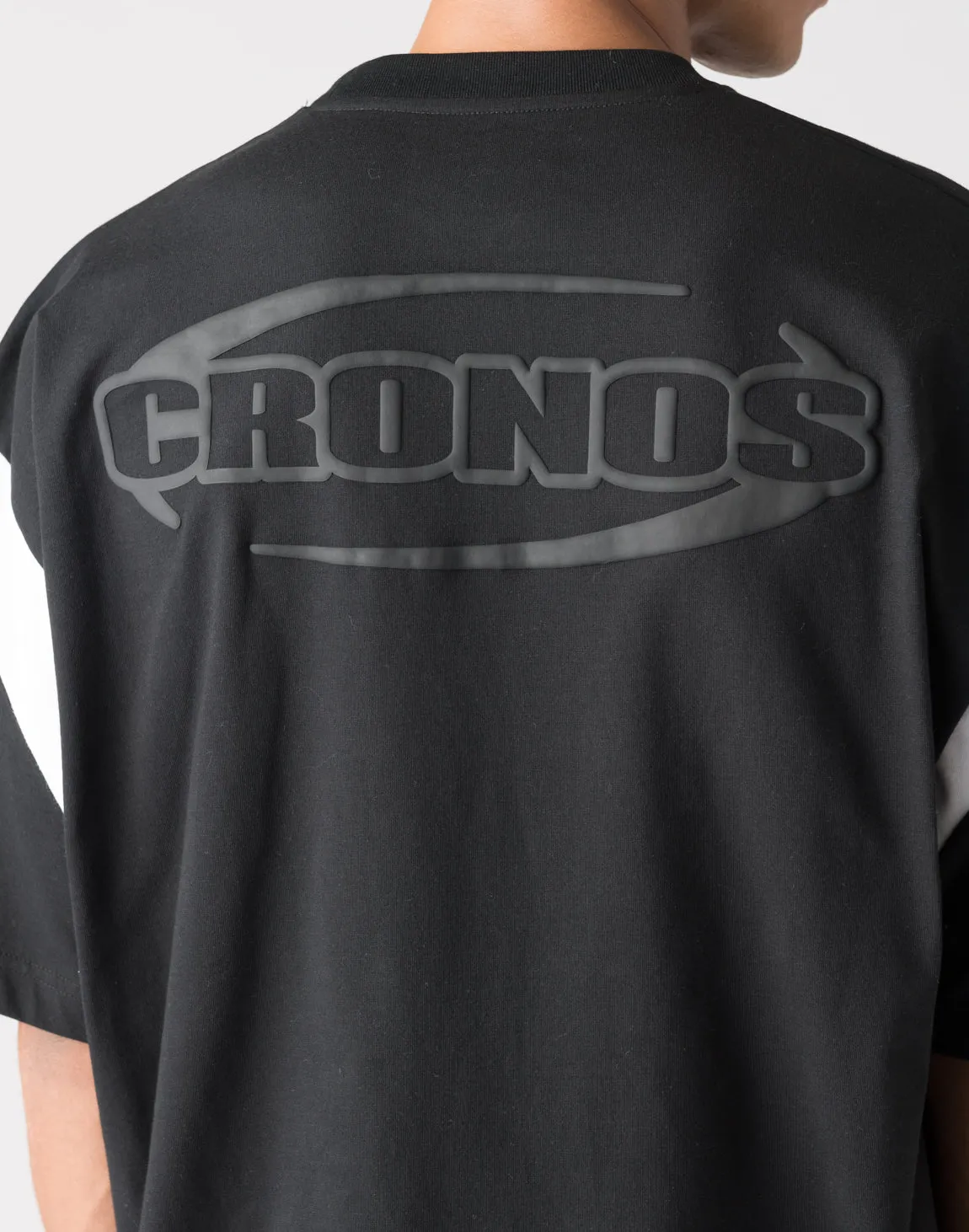 CRONOS Elliptical logoT-shirts【WHITE】