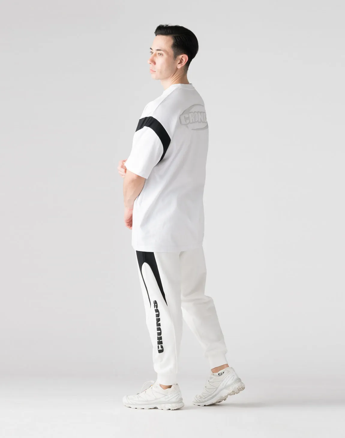 CRONOS Elliptical logoT-shirts【WHITE】