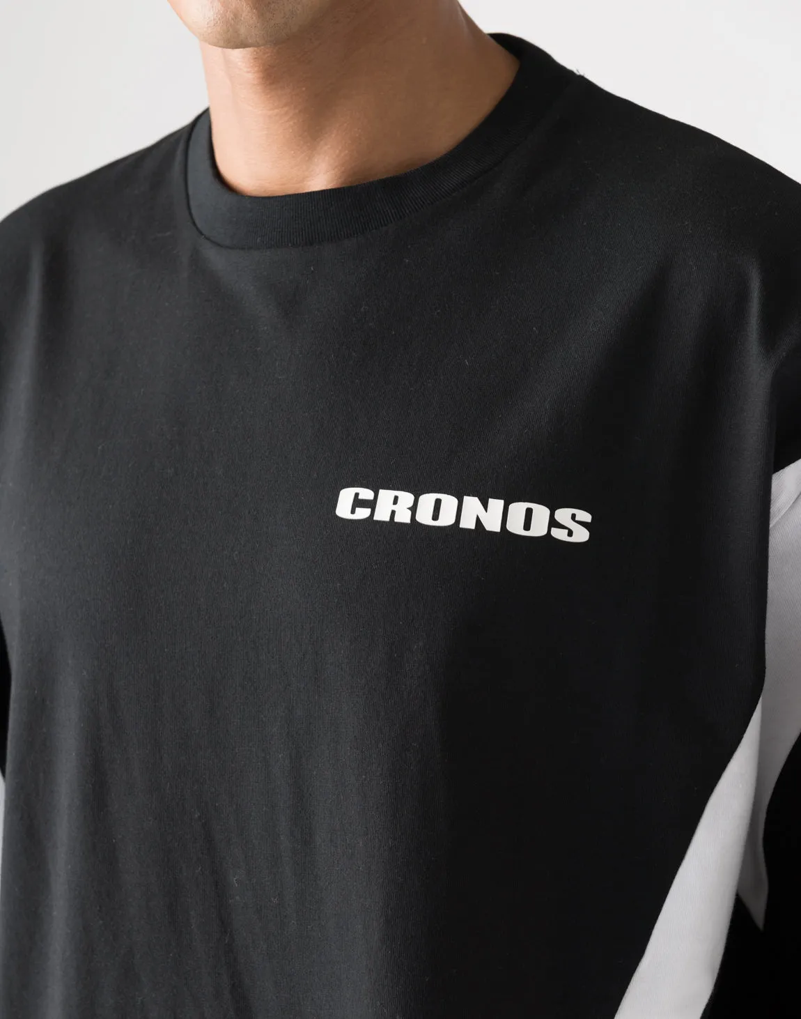 CRONOS Elliptical logoT-shirts【WHITE】