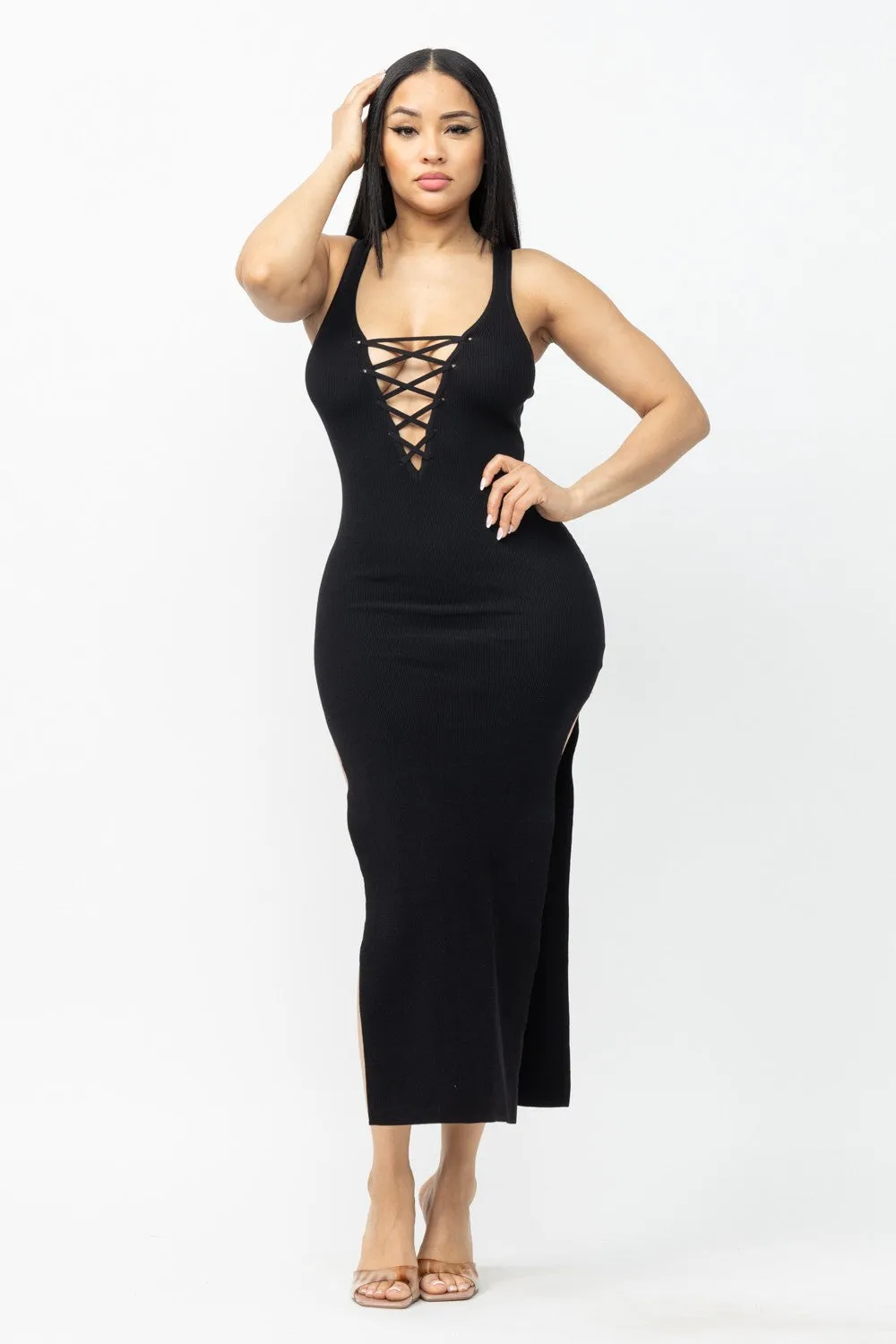 “Cross The Line” Dress
