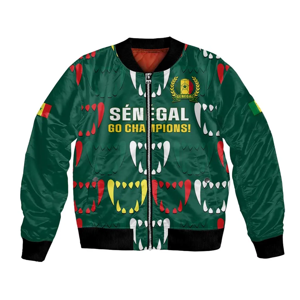 Custom Senegal Football Bomber Jacket 2024 Culture Pour Home Style LT14