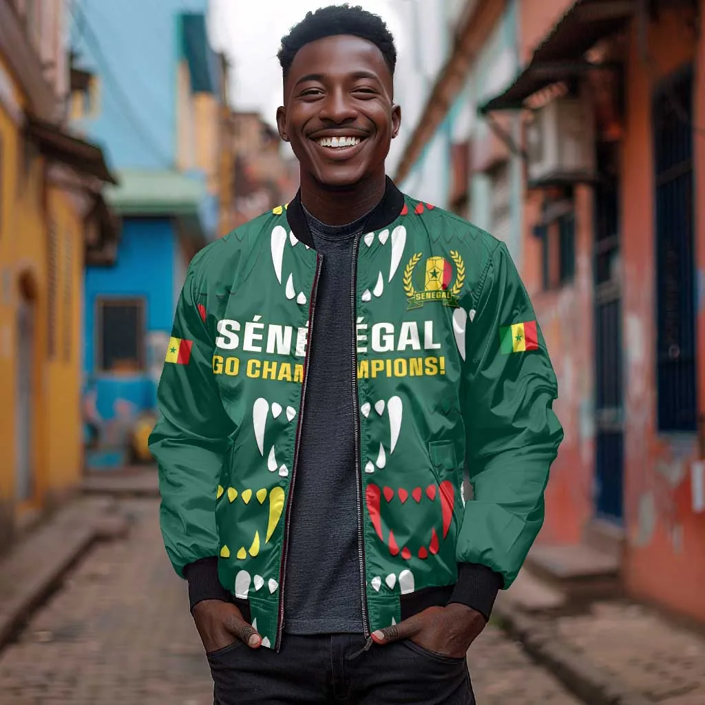 Custom Senegal Football Bomber Jacket 2024 Culture Pour Home Style LT14