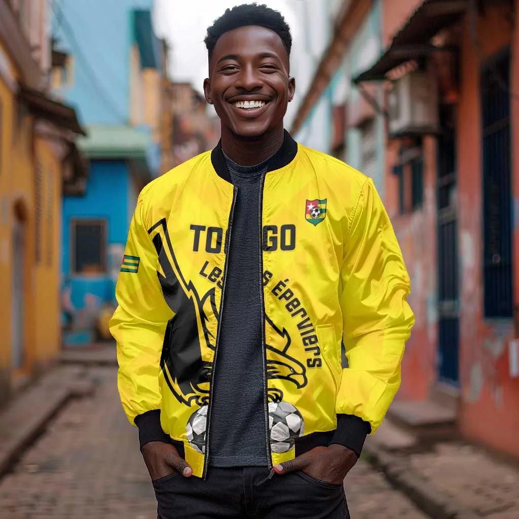 Custom Togo Football Bomber Jacket Go Champions LT15