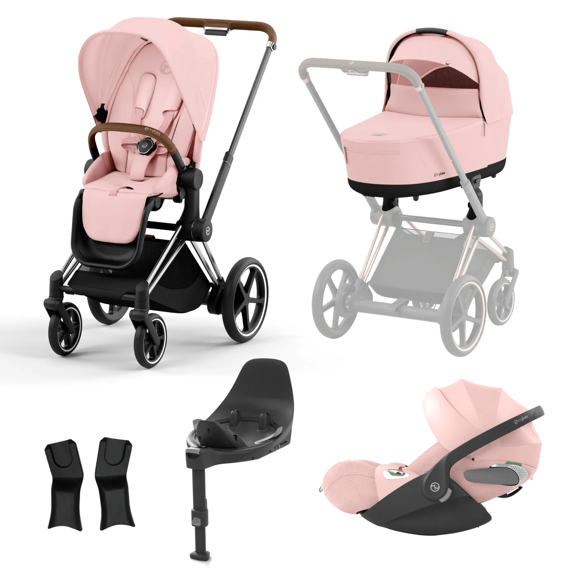 Cybex ePriam Chrome Brown