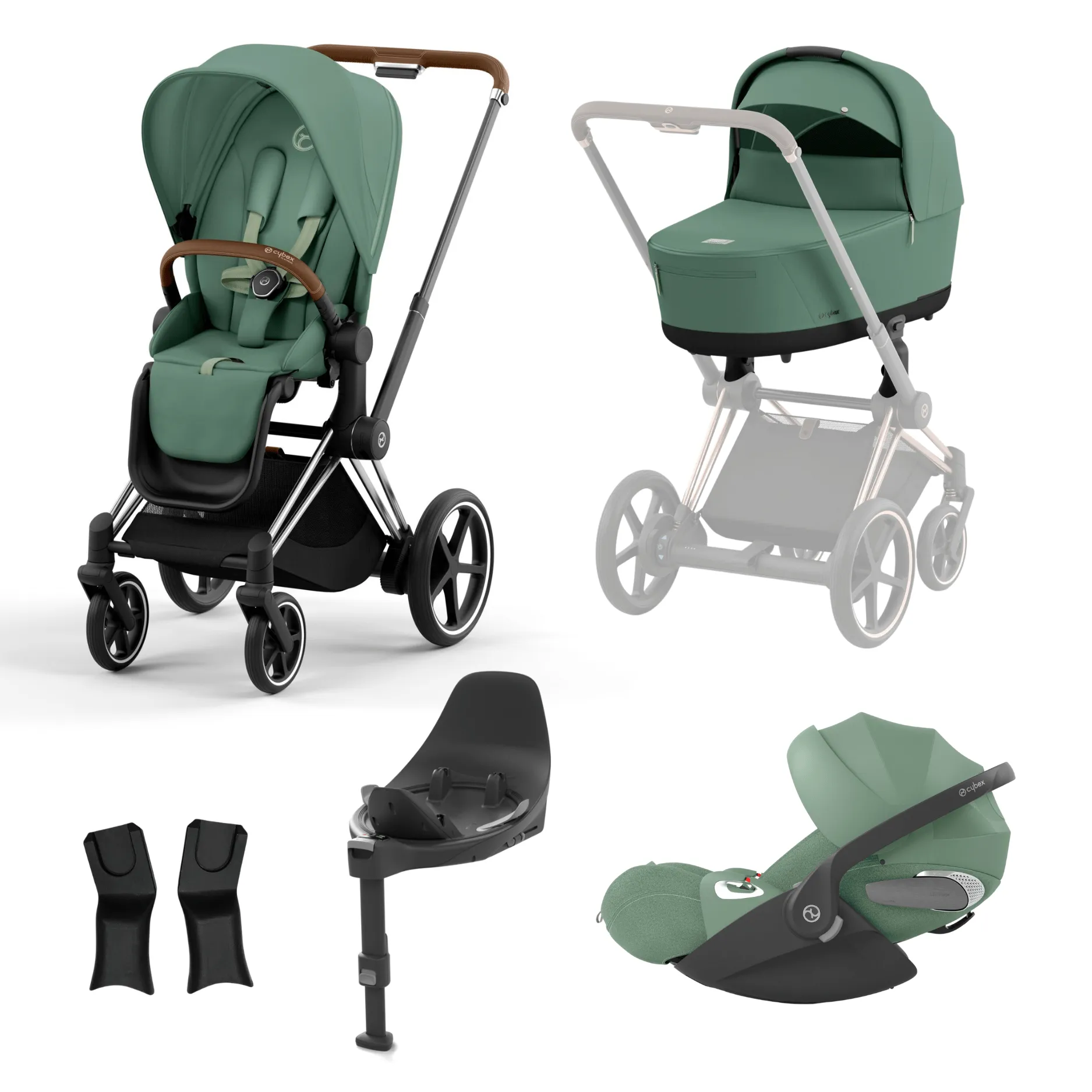 Cybex ePriam Chrome Brown