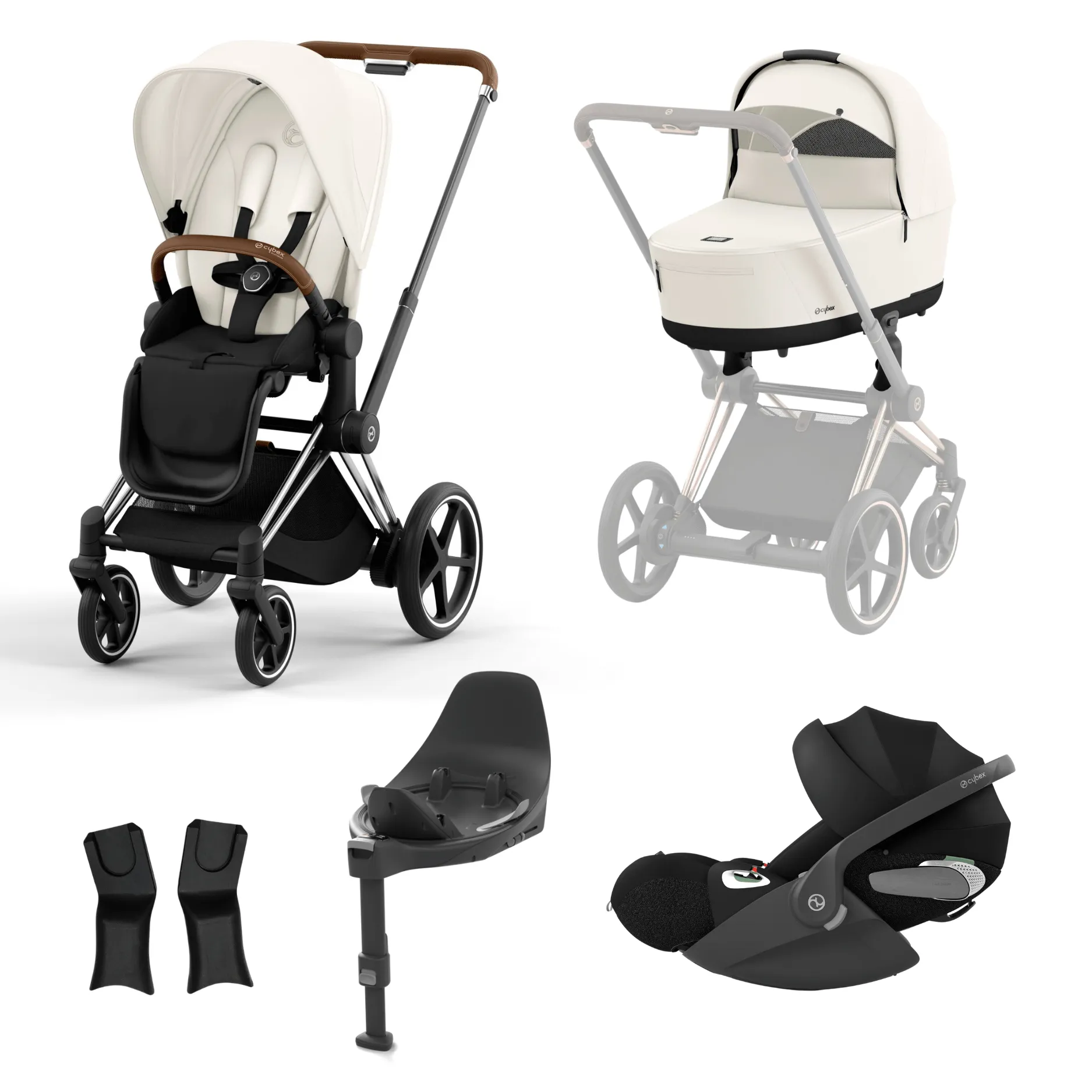 Cybex ePriam Chrome Brown