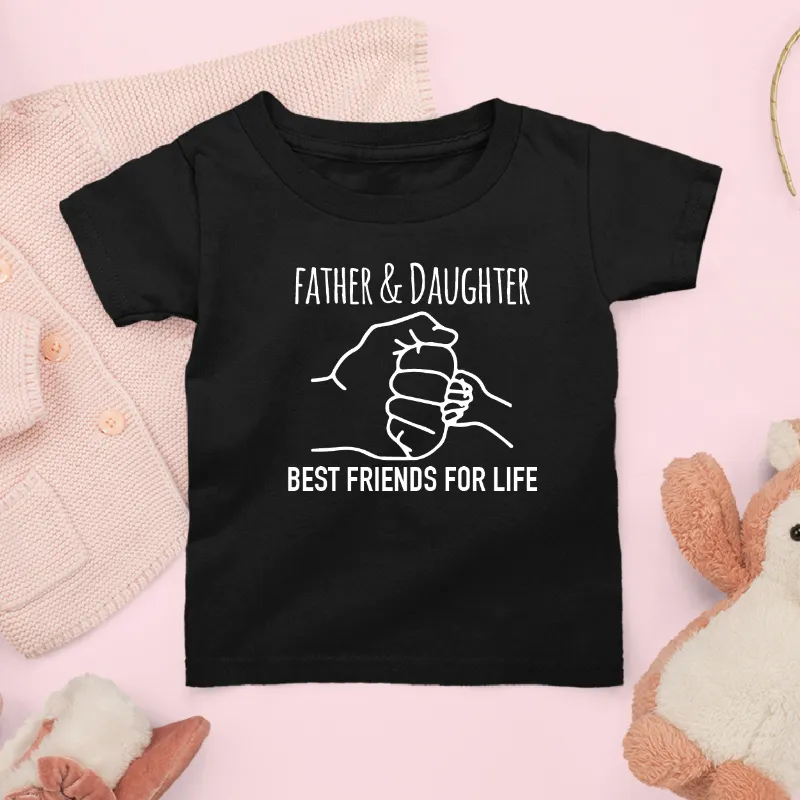 Daddy and Daughter/Son Matching Fist Bump T-shirts