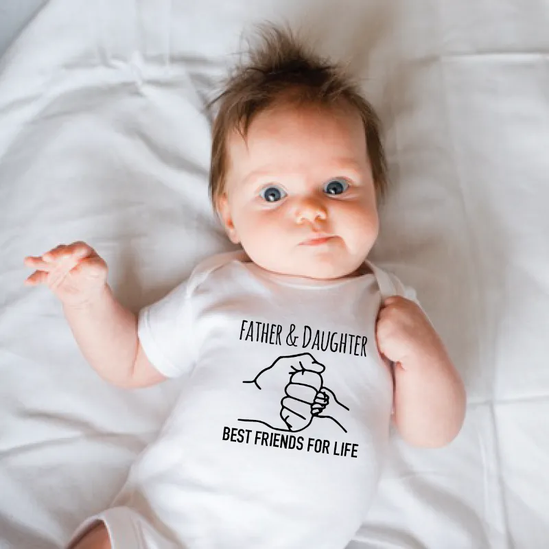 Daddy and Daughter/Son Matching Fist Bump T-shirts