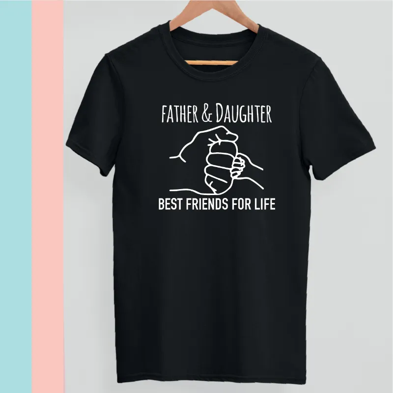 Daddy and Daughter/Son Matching Fist Bump T-shirts