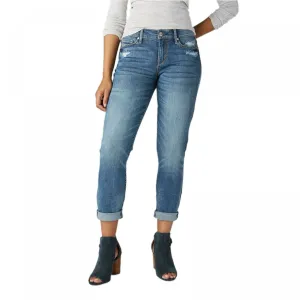 Denizen from Levi's Women's Mid Rise Modern Slim Cuffed Jeans