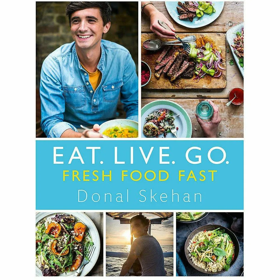 Donal Skehan 3 Books Collection Set (Everyday Cook, Donal's Super Food in Minutes)
