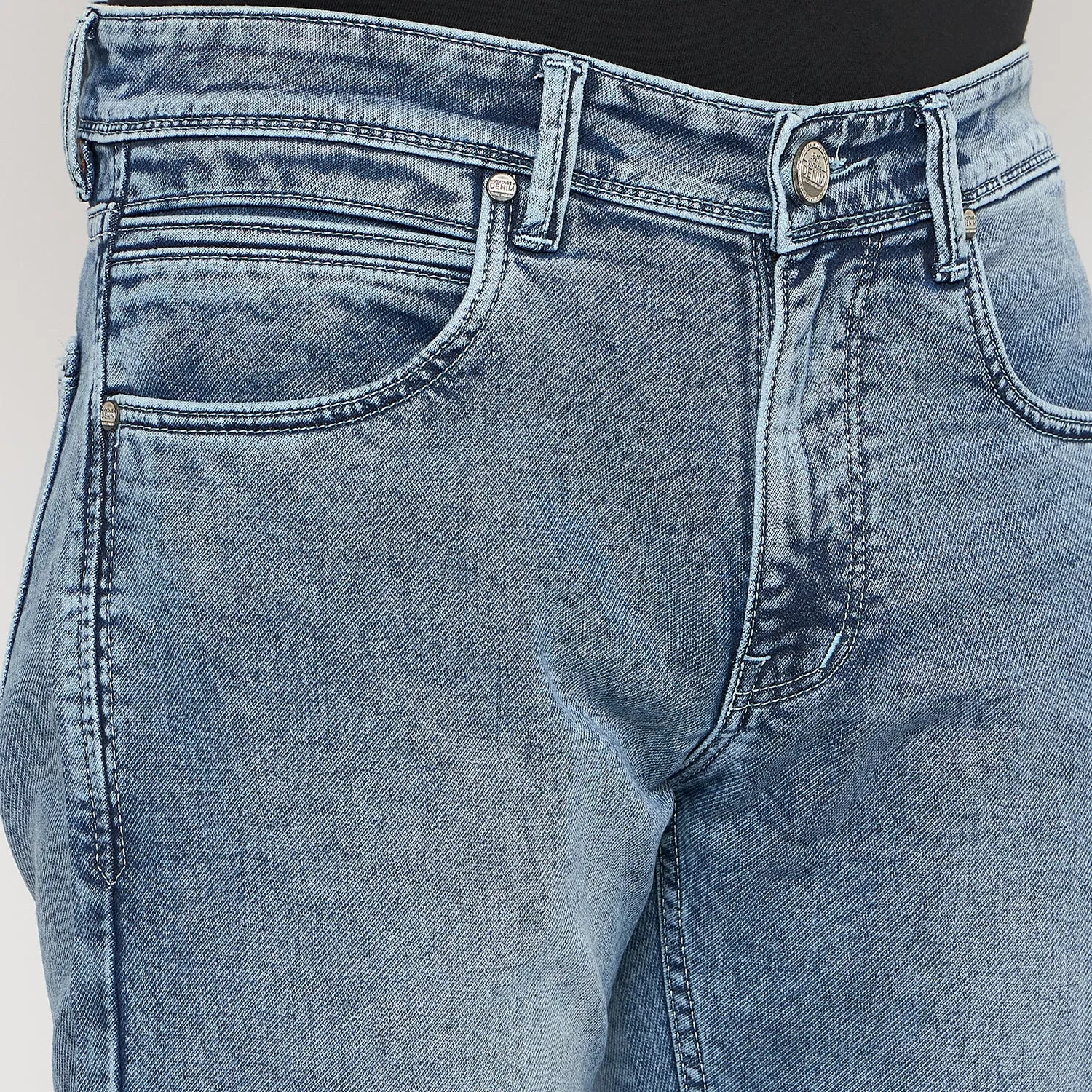 Duke Men Comfort Fit Stretchable Jeans (SDD5670C)