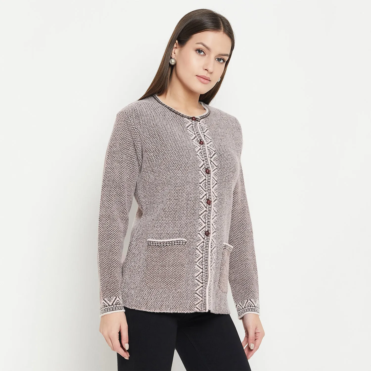 Duke Stardust Women Full Sleeve Cardigan (SDS1054)