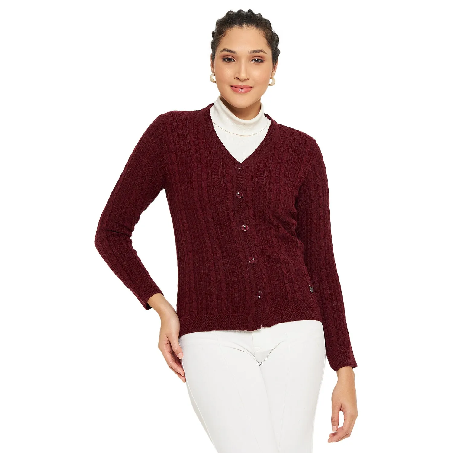 Duke Stardust Women Full Sleeve Cardigan (SDS1163)