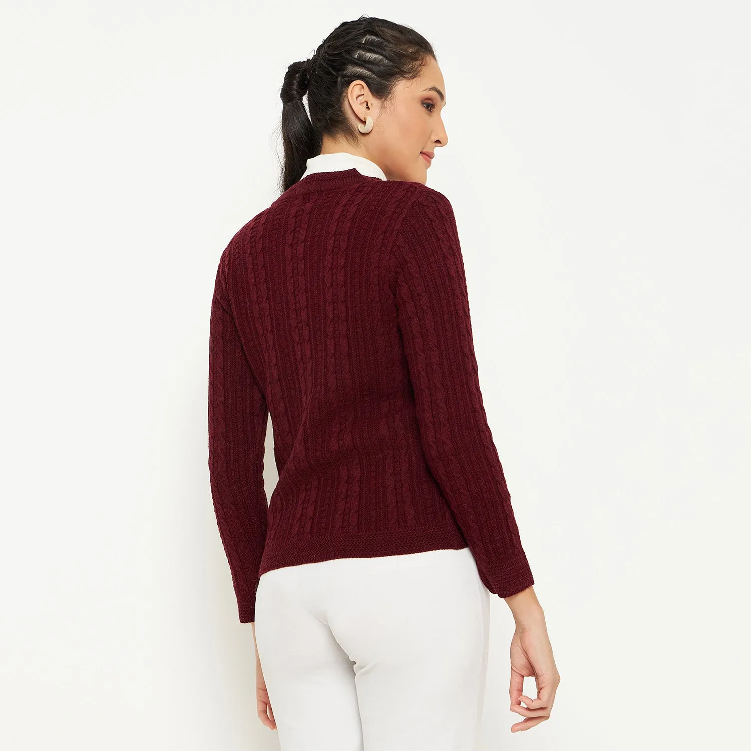 Duke Stardust Women Full Sleeve Cardigan (SDS1163)
