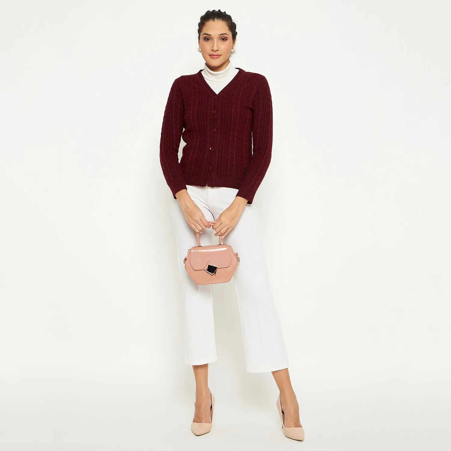 Duke Stardust Women Full Sleeve Cardigan (SDS1163)