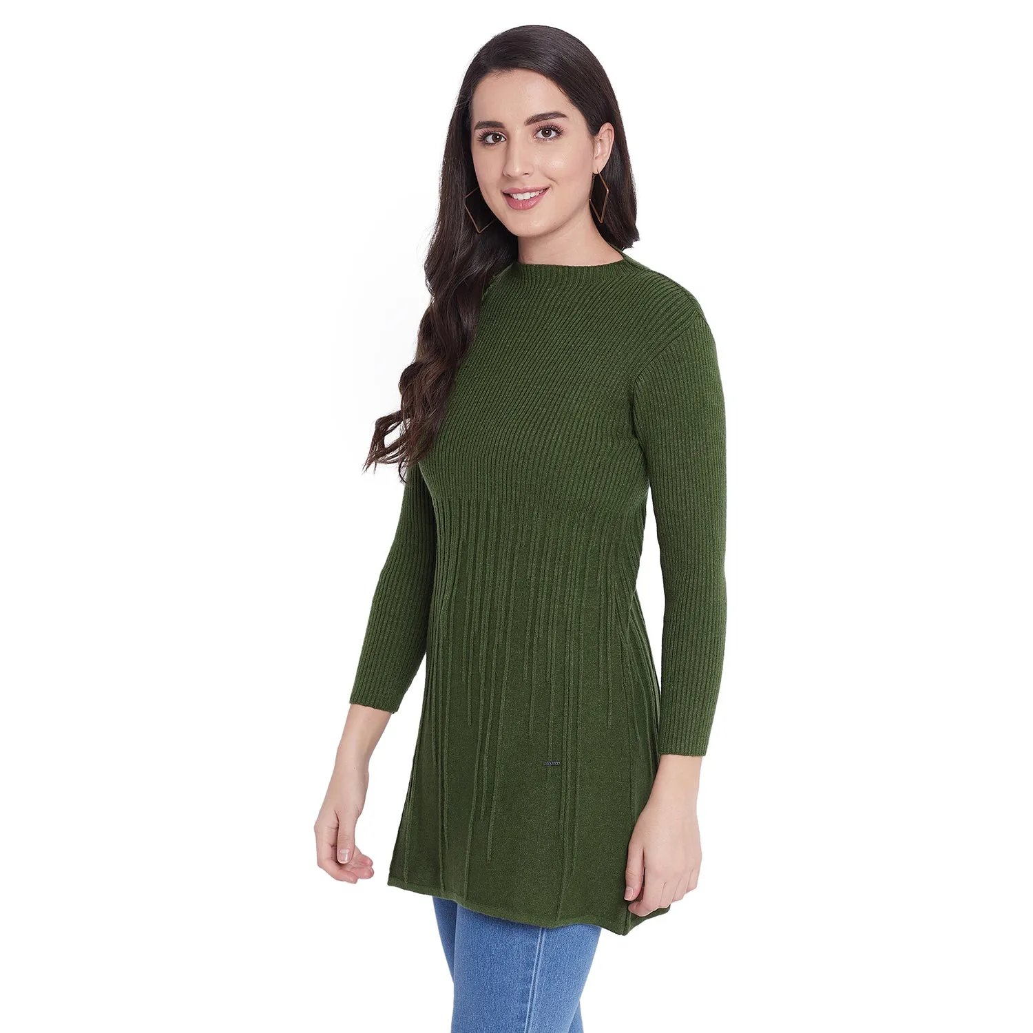 Duke Stardust Women Full Sleeve Sweater (SDS961)