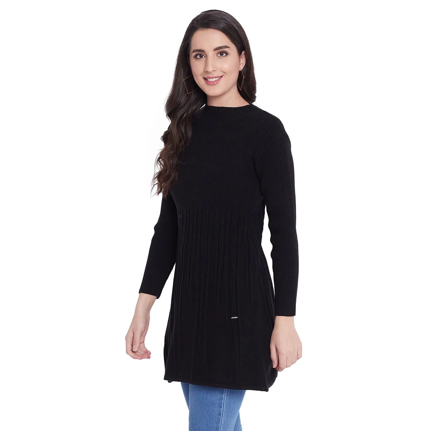 Duke Stardust Women Full Sleeve Sweater (SDS961)