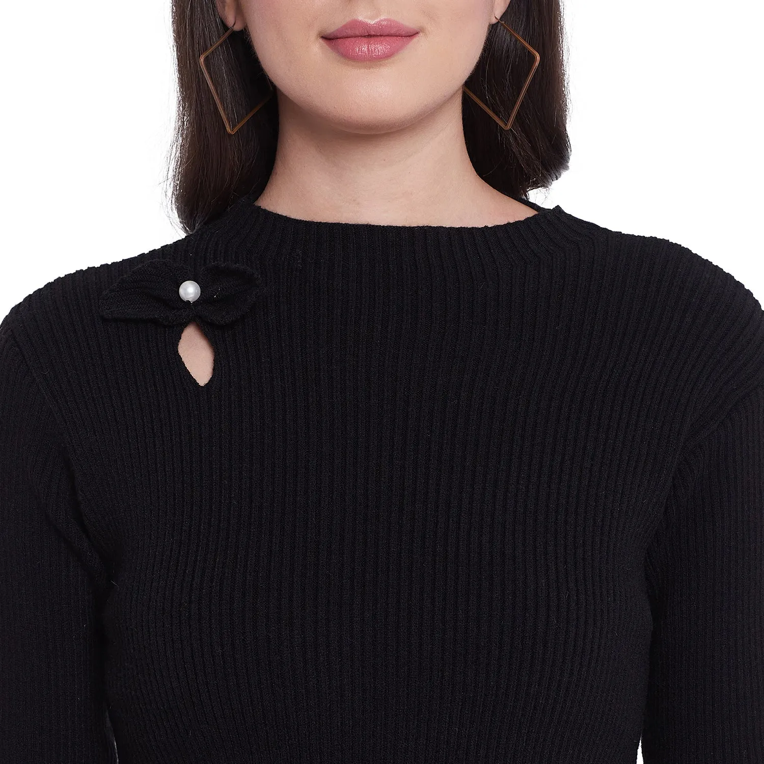 Duke Stardust Women Full Sleeve Sweater (SDS961)