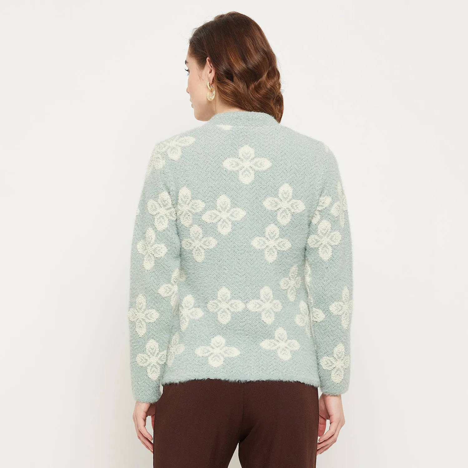 Duke Stardust Women Self Design Cardigan (SDS1043)