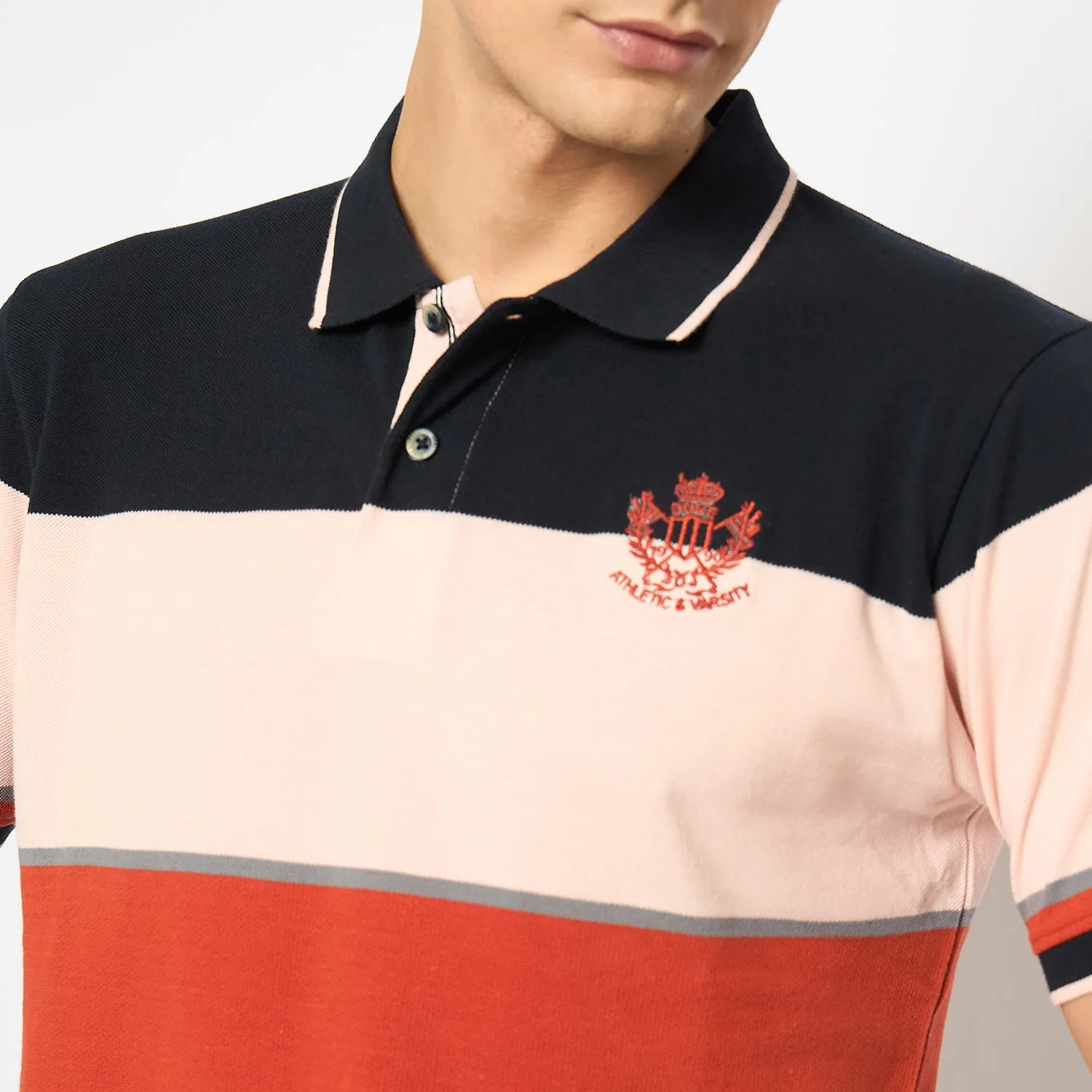 Duke Urban Men Half Sleeve Cotton Tshirt (LF7003)