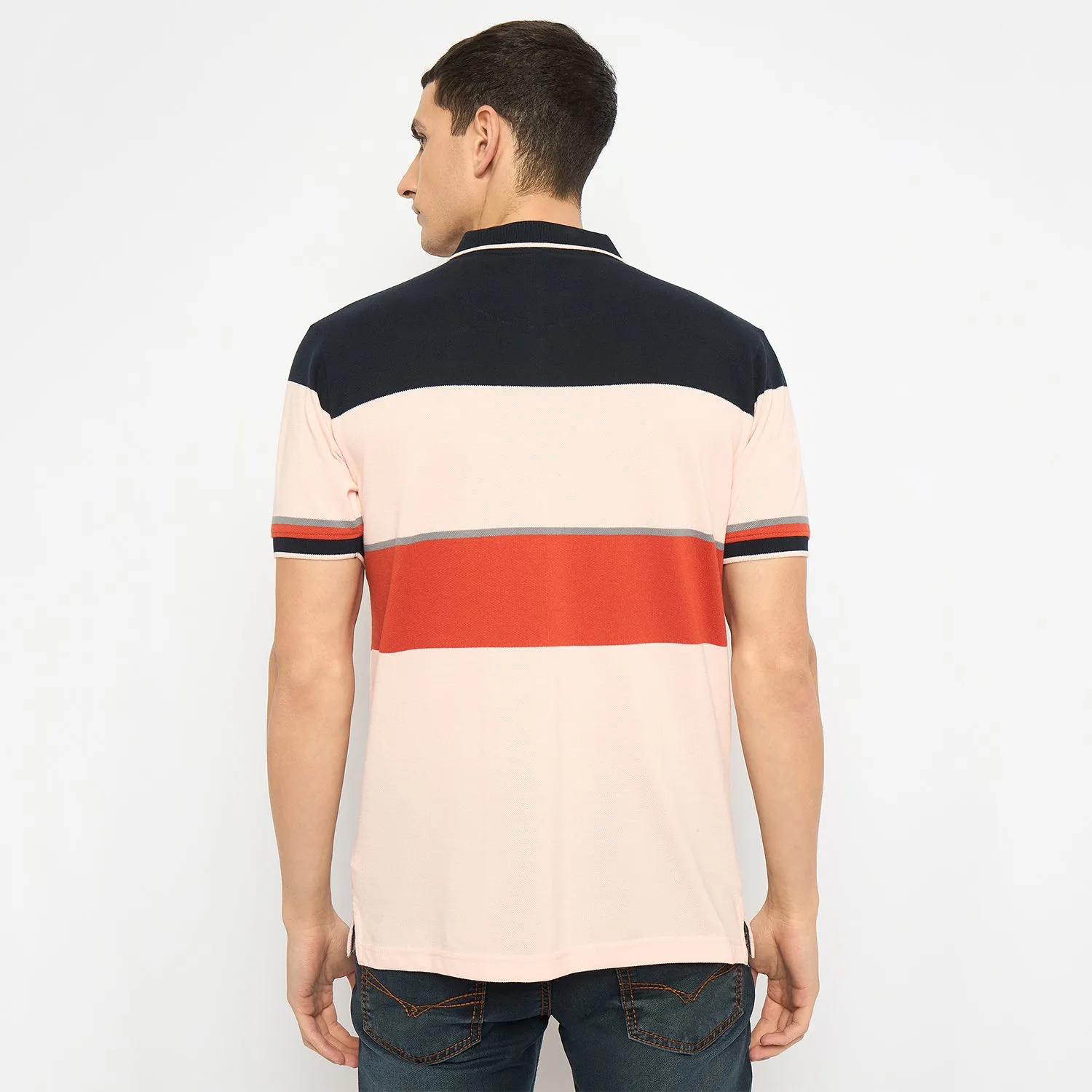 Duke Urban Men Half Sleeve Cotton Tshirt (LF7003)