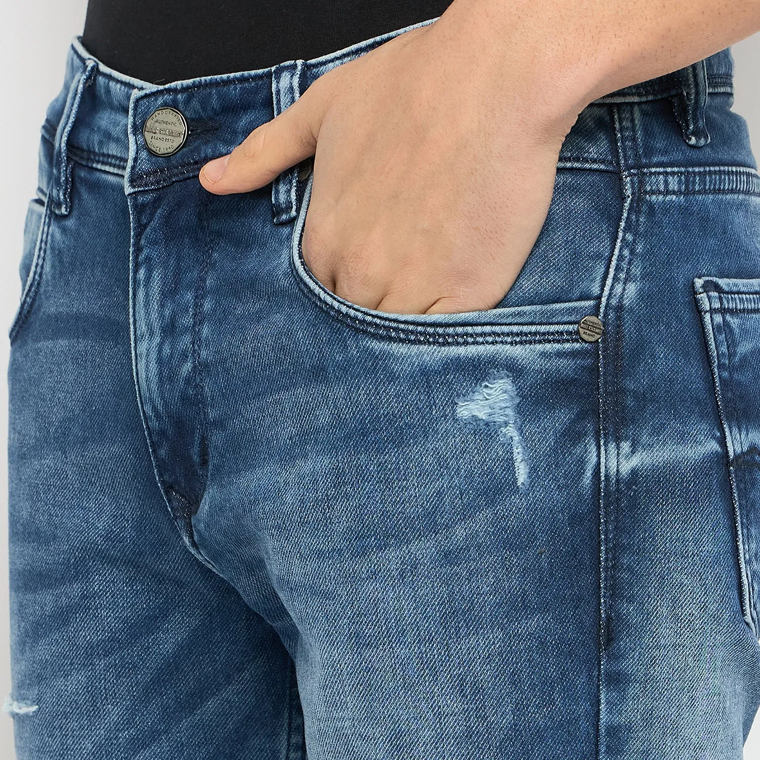 Duke Urban Men Regular Fit Stretchable Jeans (SDD5524)