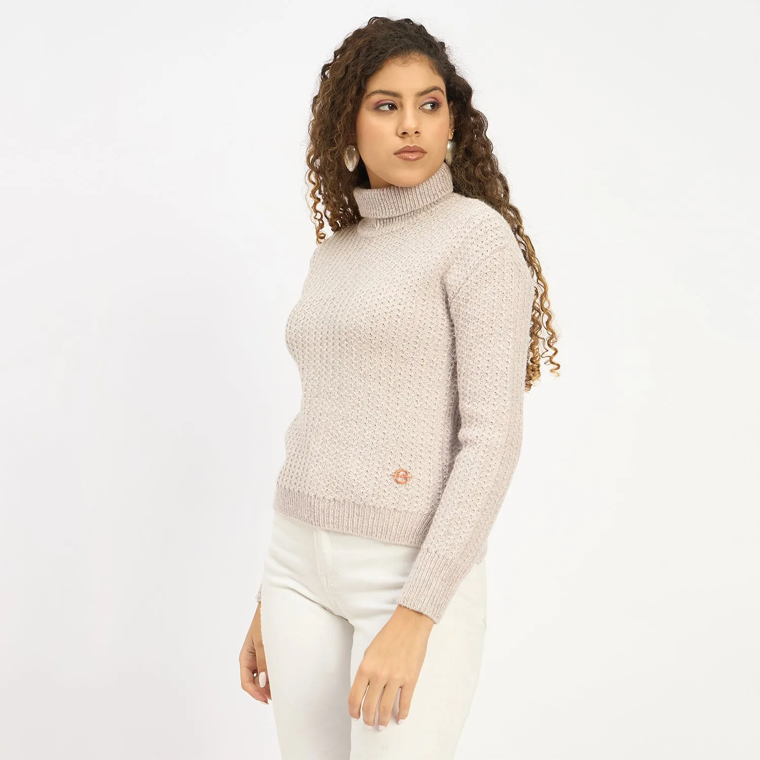 Duke Urban Women Full Sleeve Turtle Neck Sweater (SDS1241N)