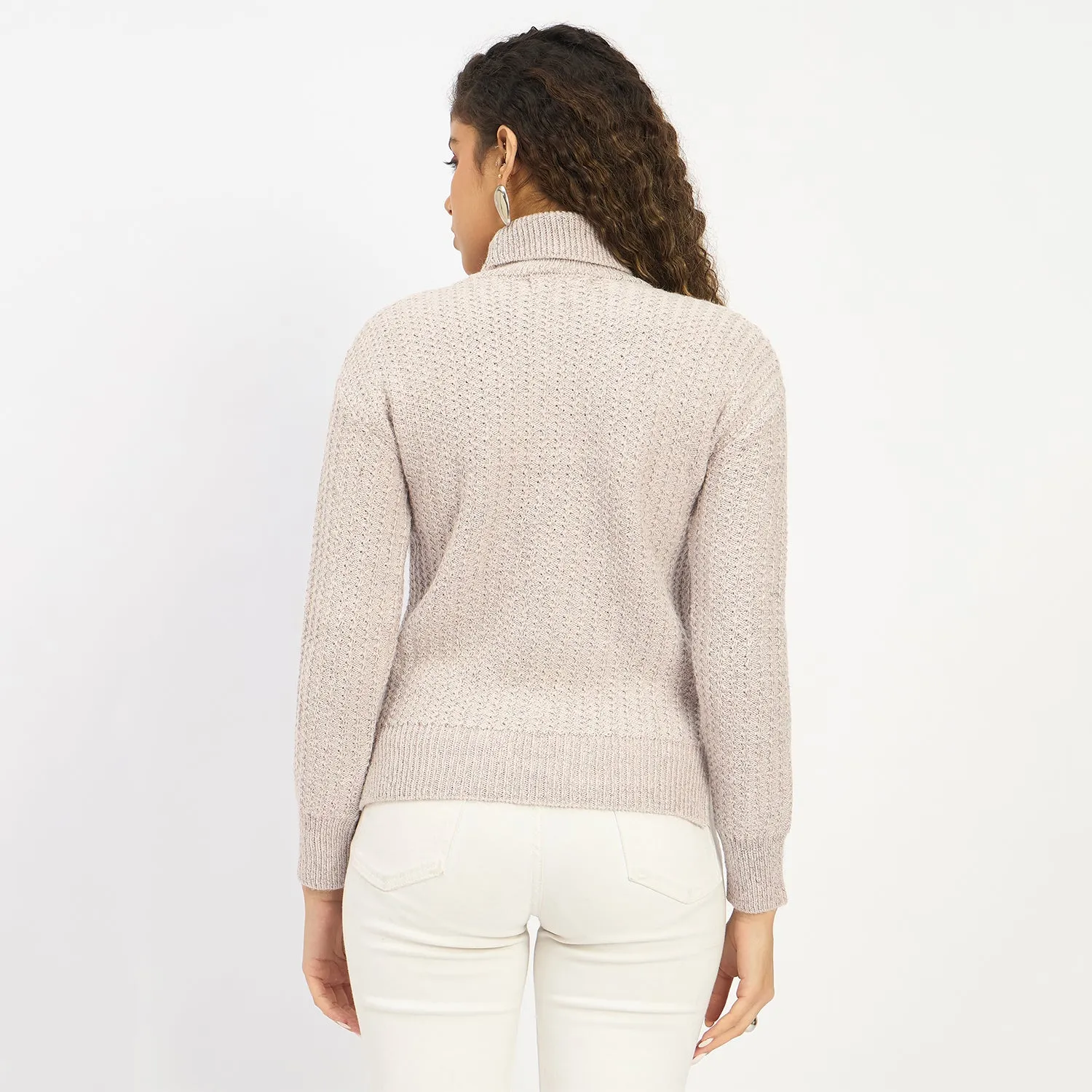Duke Urban Women Full Sleeve Turtle Neck Sweater (SDS1241N)