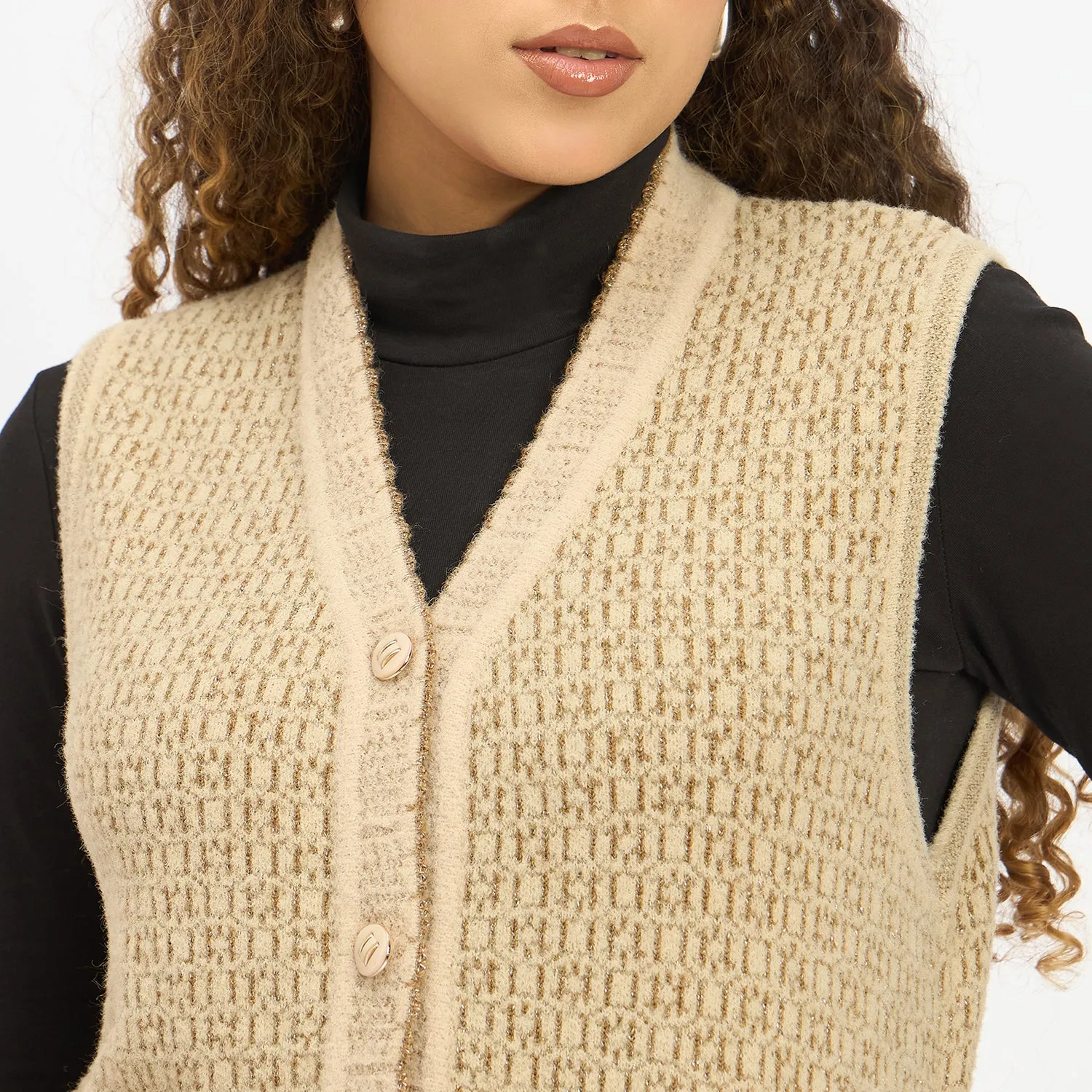 Duke Urban Women Sleeveless Cardigan (SDS1267N)