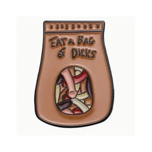 Eat a Bag of D*cks Pin