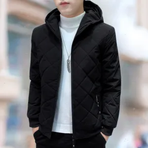 Elie Men's Hooded Jacket: Stylish and Cosy