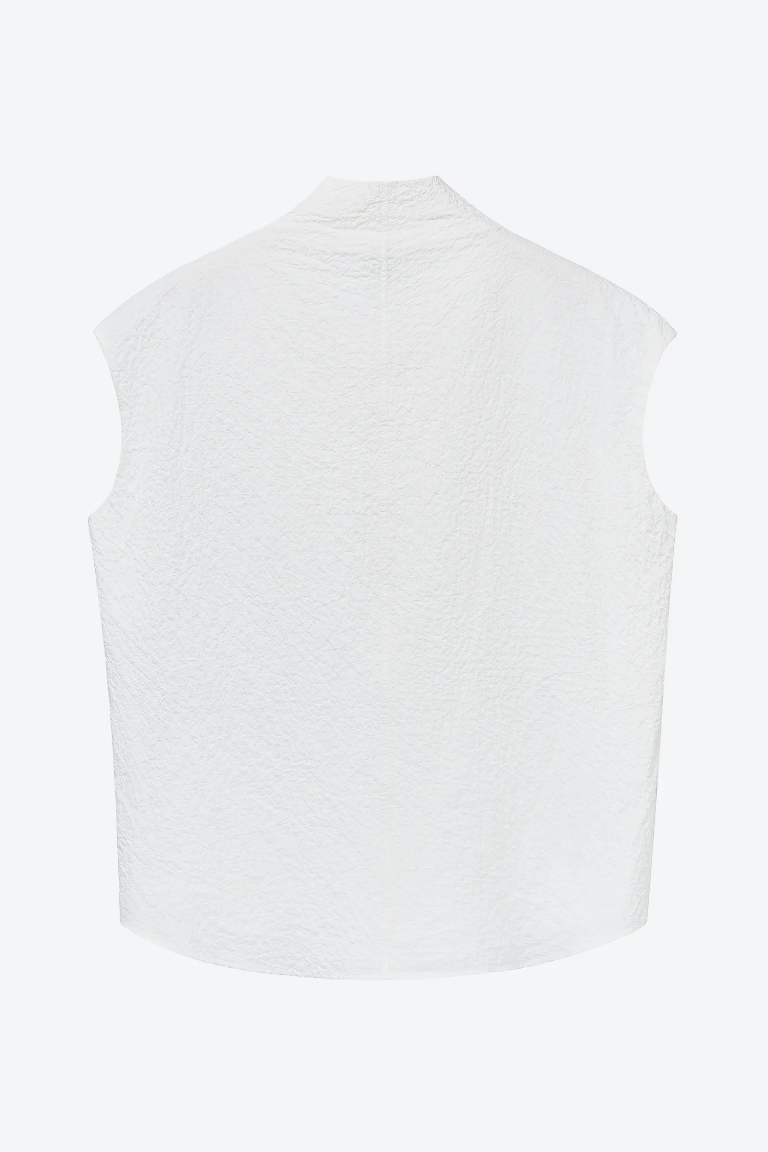 Elise Top in Pearl White