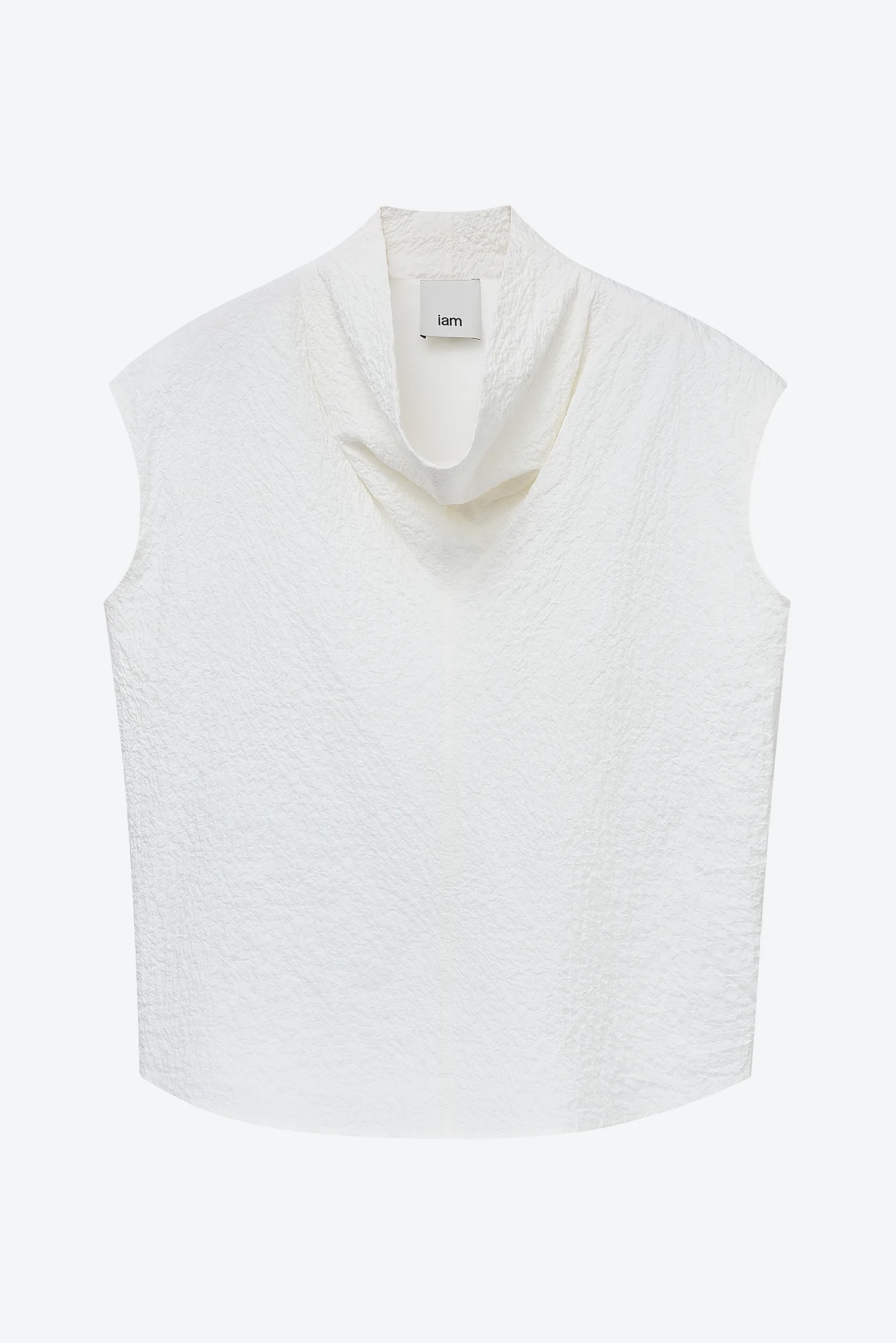 Elise Top in Pearl White