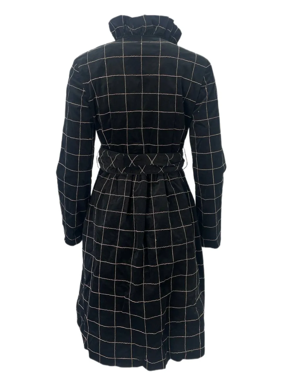 ELIZABETH MCKAY Women's Black Rose Crystal Jacket #6016 2 NWT