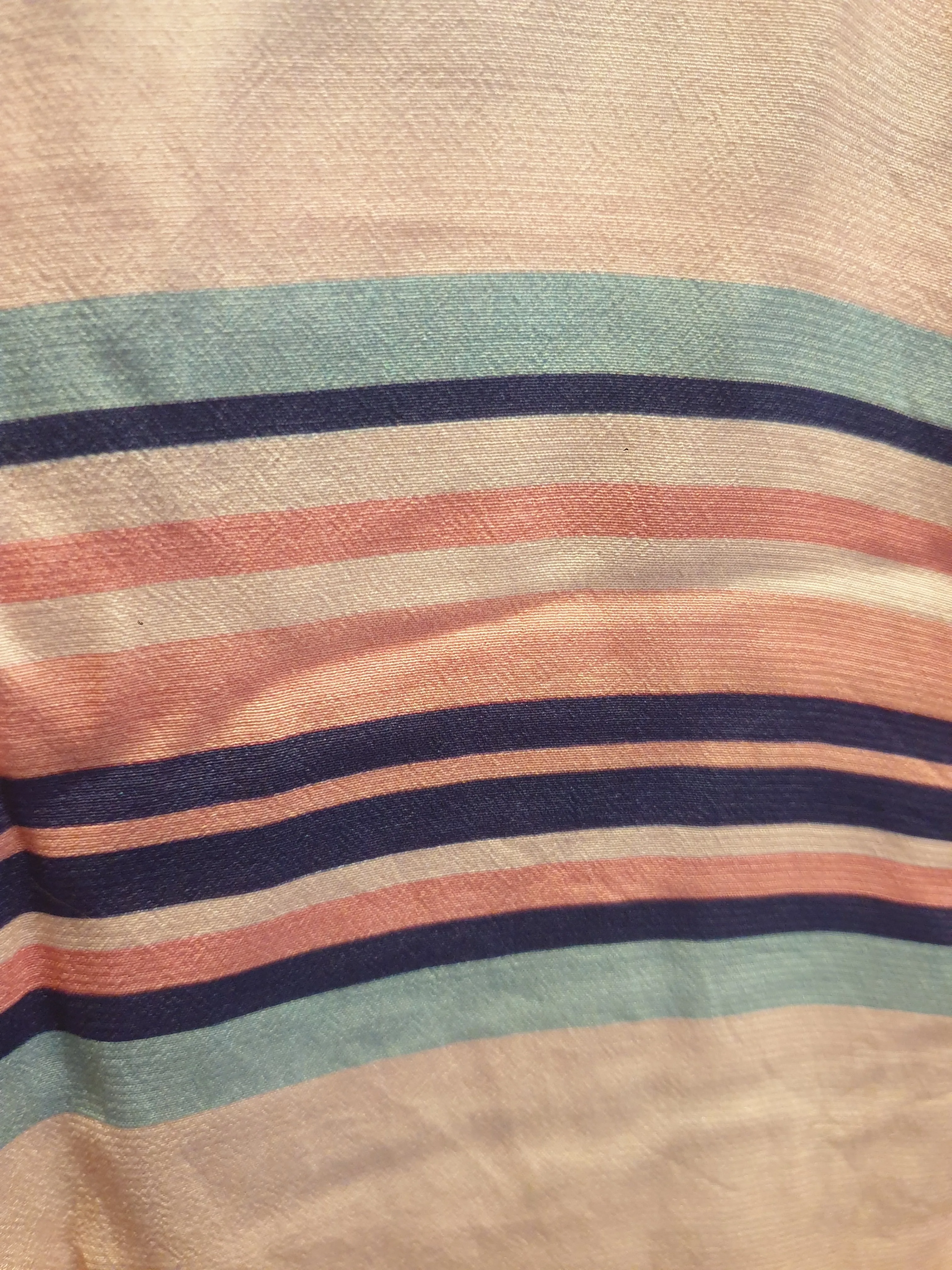 Ella Sanders pink-based striped top size L