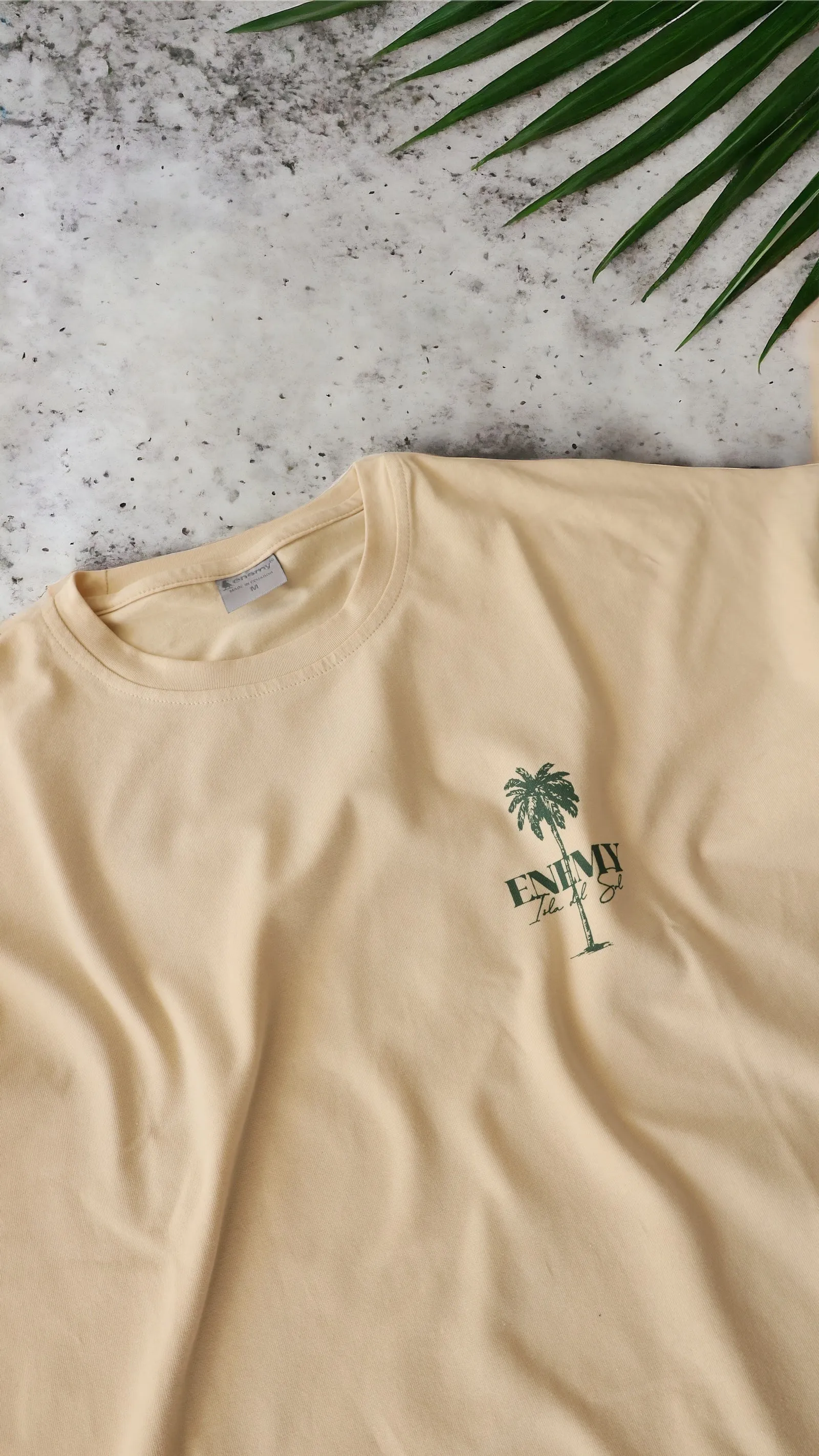 Enemy Palm Beige T-shirt