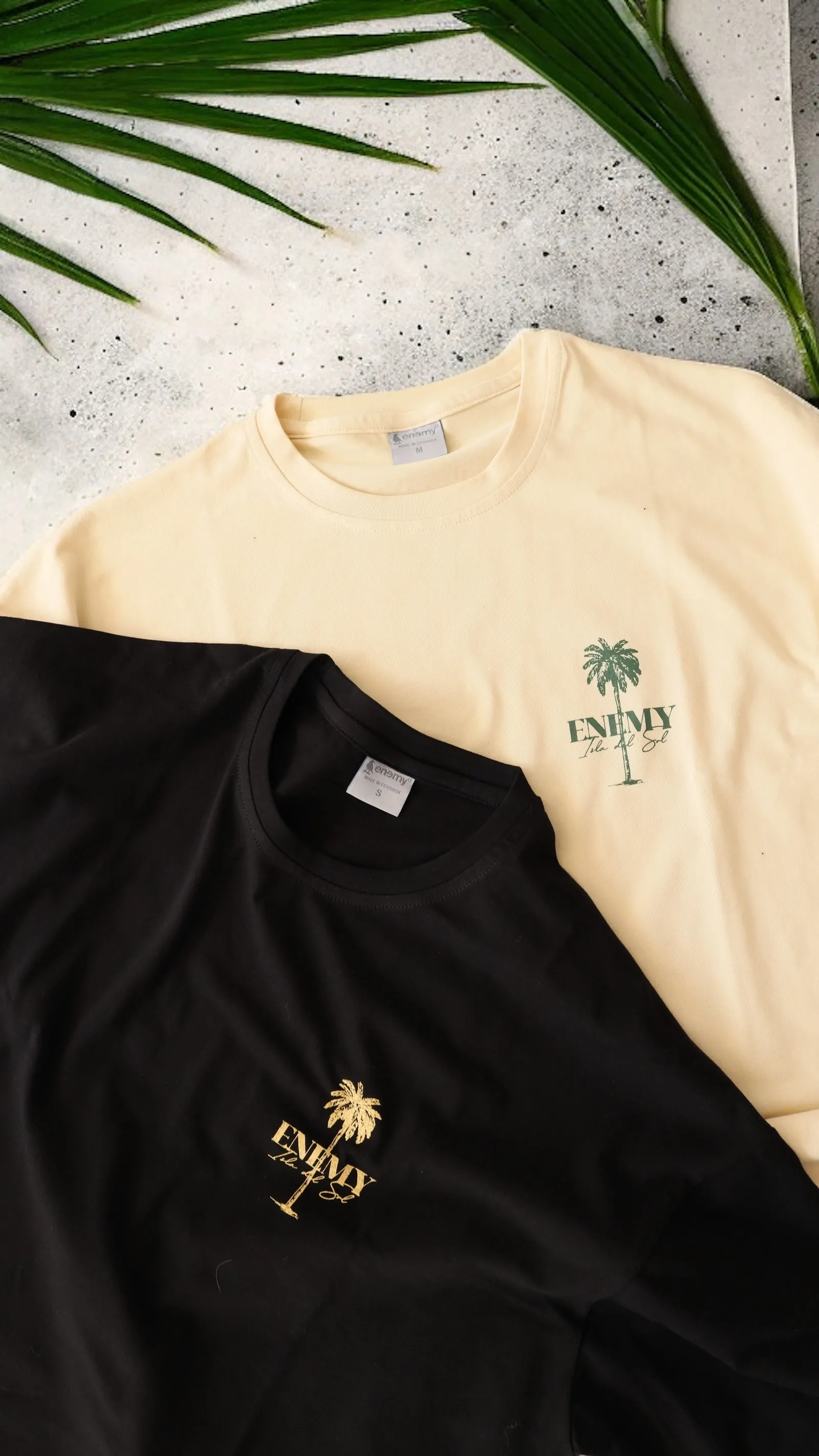 Enemy Palm Beige T-shirt