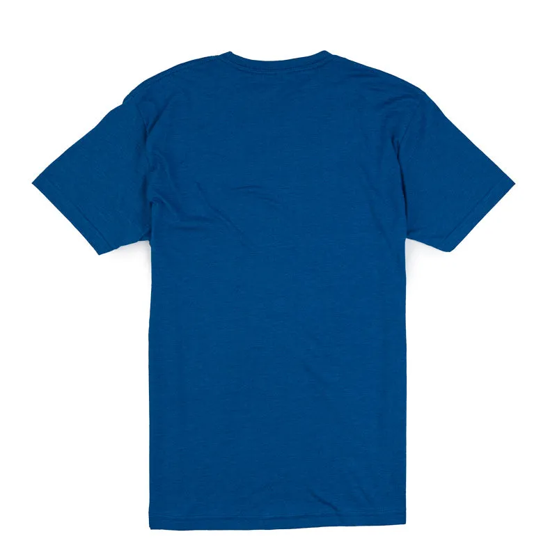 Est 1986 Tee - Heather Cool Blue