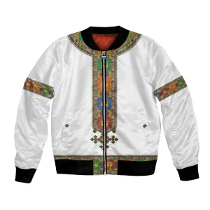 Ethiopia Saba Kemis Habesha Style Bomber Jacket LT15