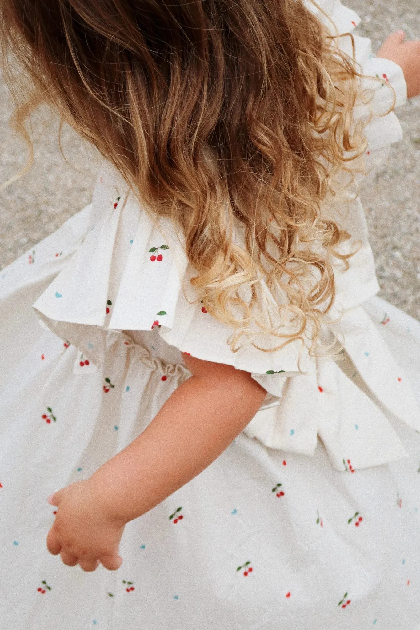 EVIA BOW DRESS - CHERRY COEUR