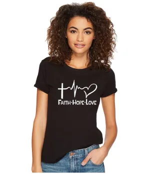 Faith Hope Love Symbol T-shirt