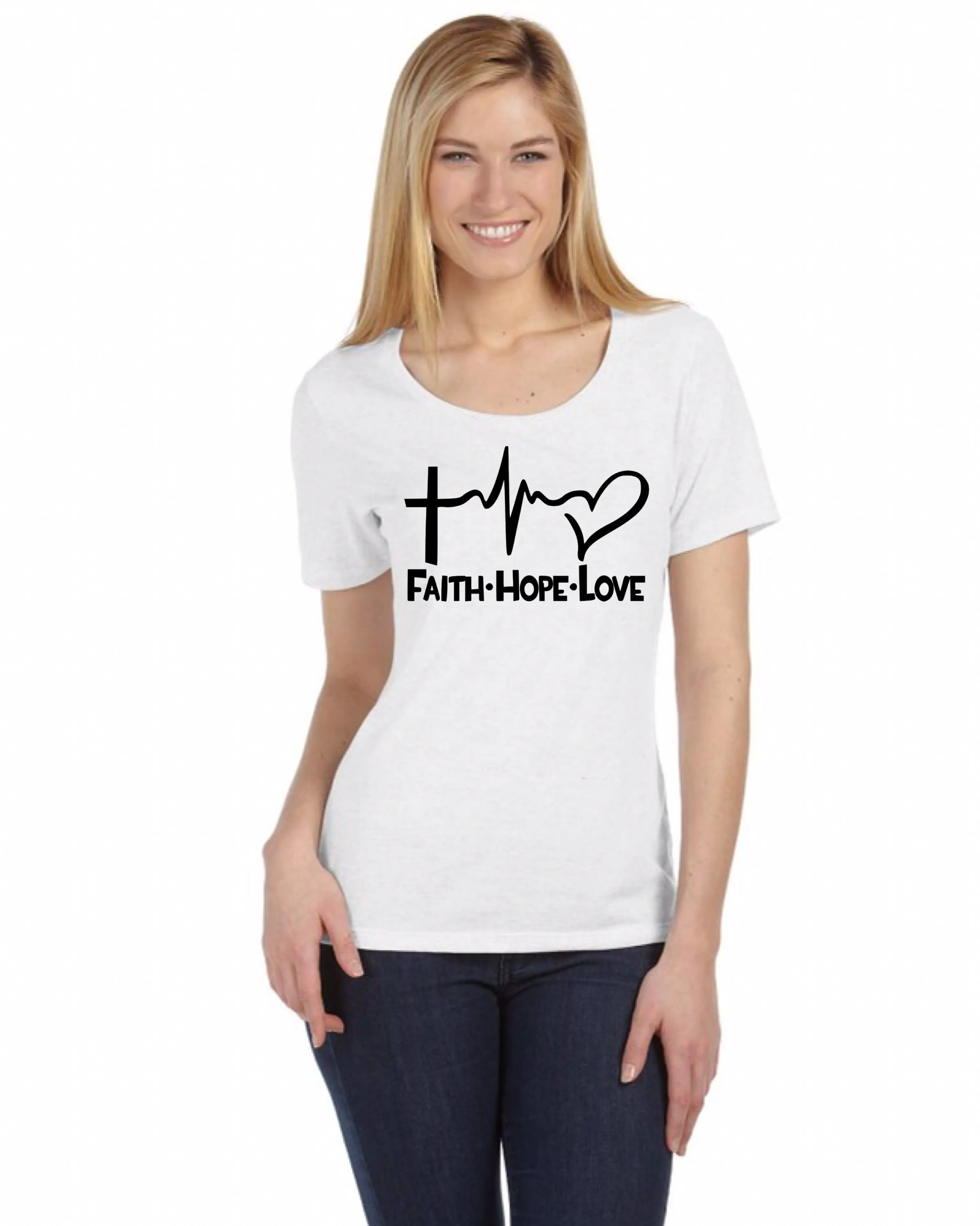 Faith Hope Love Symbol T-shirt
