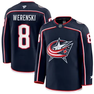 Fanatics Premium Senior Home Jersey - Columbus BlueJackets Zach Werenski