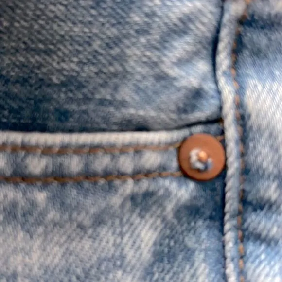 *Flaw - Small Hole Back Pocket* Madewell NWT Petite Curvy 90s Straight Jeans 24P