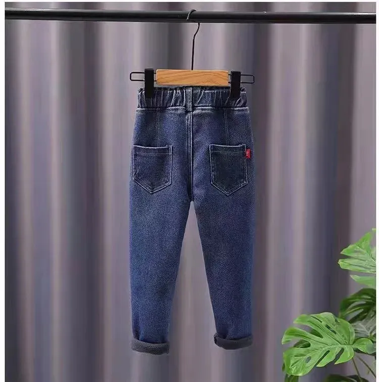 Fleece Denim Jean