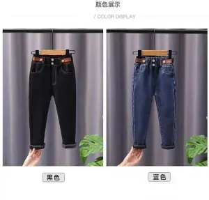 Fleece Denim Jean