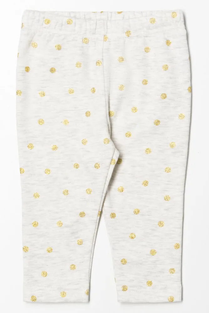 Fleece Leggings Natural