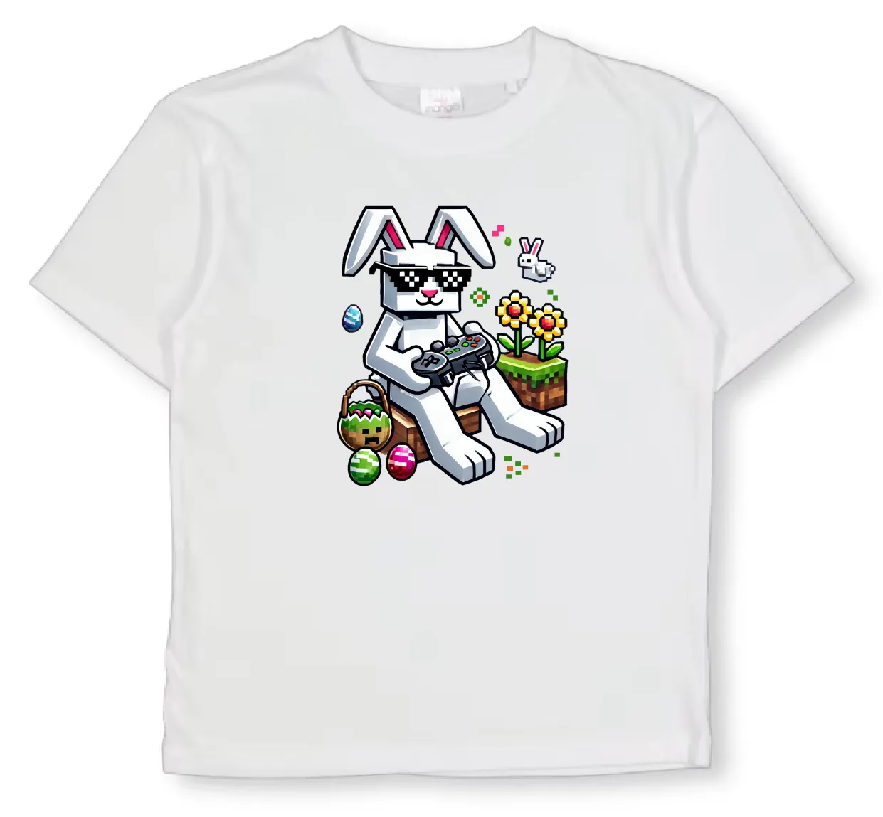 Gaming Rabbit White - Tshirt